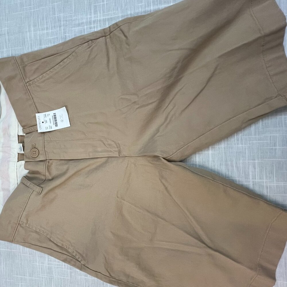 NWT Crewcuts Boys Size 16 Khaki Short